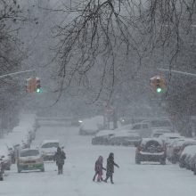 Žiemos audros Amerikoje pareikalavo aukų