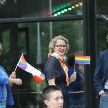 Vilniuje atidaryta pirmoji „Vaivorykštės perėja“ Lietuvoje