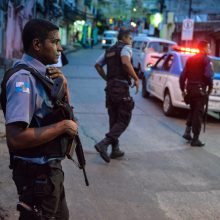 Rio de Žaneiro policija suėmė samdomų žudikų gaujos vadeivas