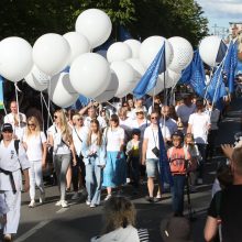 Jūros šventės eisena nuvilnijo Klaipėdos gatvėmis