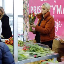 Uostamiesčio moterims – tulpių žiedai