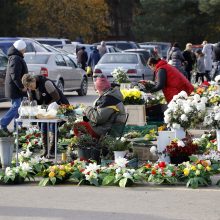 Uostamiesčio kapinėse – minios lankytojų