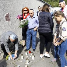 Klaipėdoje paminėta Žydų genocido diena