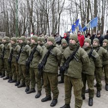 Pagerbti kovoję ir žuvę Klaipėdos sukilimo dalyviai