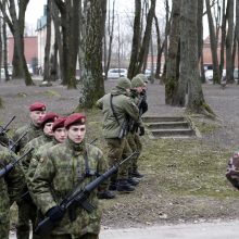 Pagerbti kovoję ir žuvę Klaipėdos sukilimo dalyviai