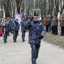 Pagerbti kovoję ir žuvę Klaipėdos sukilimo dalyviai