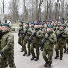 Pagerbti kovoję ir žuvę Klaipėdos sukilimo dalyviai