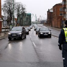 Klaipėdoje pakilo Pilies tiltas: to reikėjo Mikei Pūkuotukui