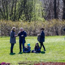 Botanikos sode surengta bendruomenės iškyla