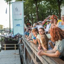 Klaipėda sveikino istorinių laivų flotilę