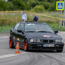 Klaipėdoje griaudėjo automobilių varikliai