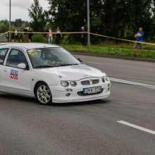 Klaipėdoje griaudėjo automobilių varikliai