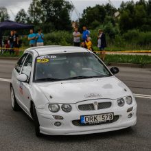 Klaipėdoje griaudėjo automobilių varikliai