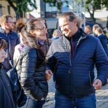 Teatro aikštę okupavo menininkai iš užsienio 