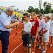 Klaipėdos mero taurė išvežta į Panevėžį