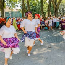 Prie „Žvejo“ paminklo sukosi šokėjai