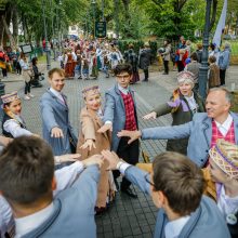 Palanga pražydo ir suskambo tarptautiniu folkloro festivaliu