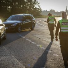 Policijos reiduose – sankcijos už girtumą ir viršytą greitį