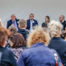 Klaipėdoje – aukštojo mokslo laidotuvių procesija