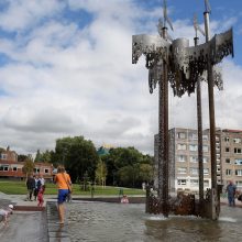 Rekonstruotas Pempininkų fontanas