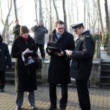 Iškilmingoje ceremonijoje pagerbti žuvusieji už Klaipėdos kraštą