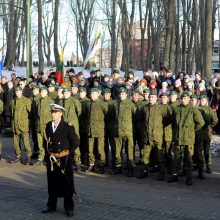 Iškilmingoje ceremonijoje pagerbti žuvusieji už Klaipėdos kraštą