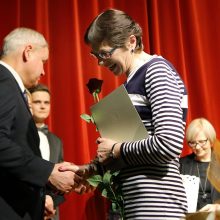 Klaipėdos licėjui – sveikinimų lavina
