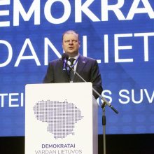 Demokratų sąjungai „Vardan Lietuvos“ vadovaus S. Skvernelis