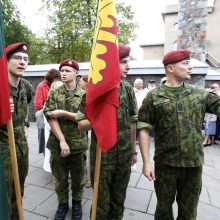 Nešdami kryžių kariai nužygiuos iš Klaipėdos į Kryžių kalną