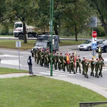 Nešdami kryžių kariai nužygiuos iš Klaipėdos į Kryžių kalną