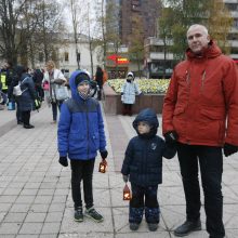 Šv. Martyno dieną – eitynės su žibintais