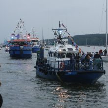 Laivų paradas sudrebino Klaipėdą