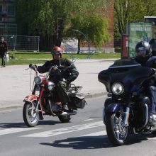 Pajūrio baikeriai atidarė sezoną: suvažiavo daugiau nei pusė tūkstančio