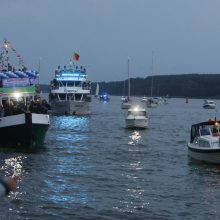 Laivų paradas sudrebino Klaipėdą