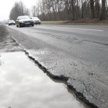 Gatvė tapo iššūkiu vairuotojams