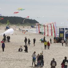 Nuo Palangos tilto į orą pakilo 2019 balandžių