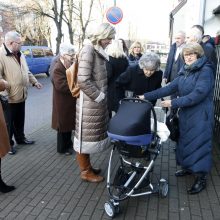 Deimantinių vestuvių proga A. Bilotaitės seneliai atnaujino santuokos įžadus