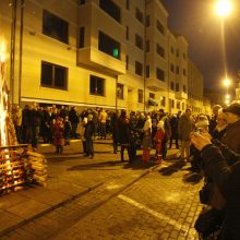 Užsiliepsnojo atminimo laužai – Klaipėda nepamiršo Laisvės gynėjų