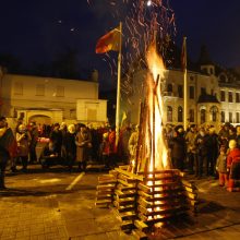 Užsiliepsnojo atminimo laužai – Klaipėda nepamiršo Laisvės gynėjų