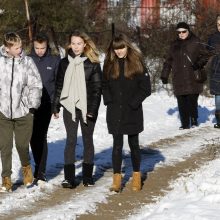 Žiemiški pajūrio vaizdai užbūrė klaipėdiečius