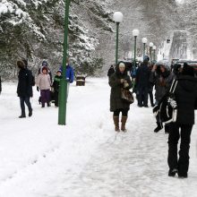 Klaipėdiečiai vėl veržėsi prie jūros