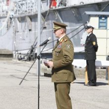 Pasikeitė Lietuvos karinių jūrų pajėgų vadas