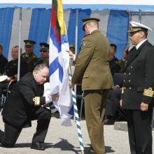 Pasikeitė Lietuvos karinių jūrų pajėgų vadas