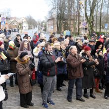 Palanga pasipuošė nauju paminklu ir Signatarų alėja