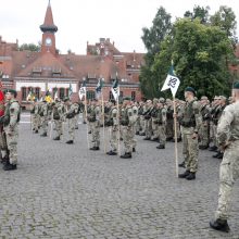 Kariai Klaipėdoje minėjo brigados įkūrimo penkmetį