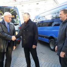 Mažieji autobusai į gatves išriedės jau pirmadienį