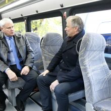 Mažieji autobusai į gatves išriedės jau pirmadienį