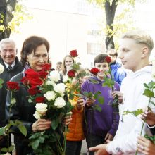 Legendinei „Žuvėdros“ vadovei – išskirtinė pagarba