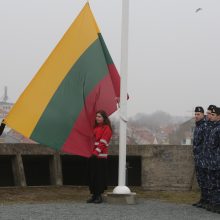 Vasario 16-oji Klaipėdoje – pakili ir džiaugsminga