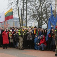 Vasario 16-oji Klaipėdoje – pakili ir džiaugsminga